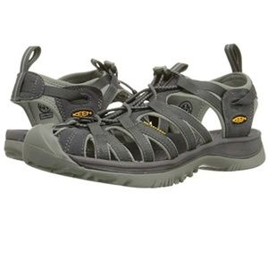 Keen Gray Whisper Sandals Hiking Water Sports